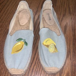 Soludos Lemon Espadrille Flats